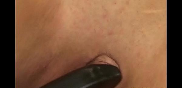  Brunette Vera is getting her sissy drilled